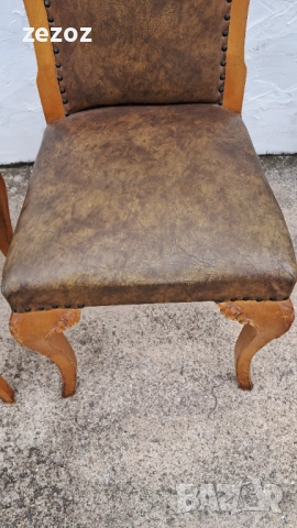 Стол и табуретка масив, снимка 4 - Столове - 53273000