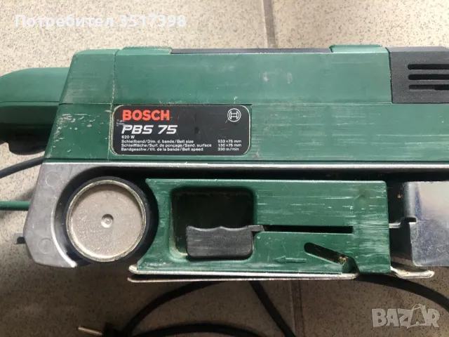 Лентов шлайф Bosch , снимка 2 - Други инструменти - 46879410