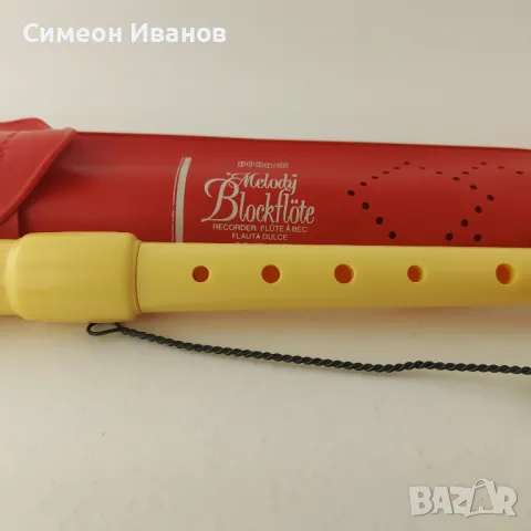 Стара блок флейта Hohner Melody Германия #5674, снимка 5 - Антикварни и старинни предмети - 47909049