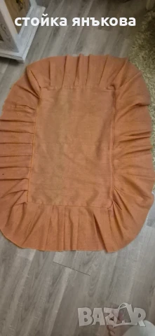 Продавам две оранжеви шалтета за единични легла и 3 покривала, снимка 5 - Покривки за легло - 51223012