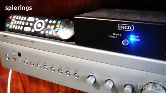 NAD 326 BEE + HEGEL HD 10 24/192, снимка 2 - Ресийвъри, усилватели, смесителни пултове - 48278005