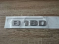 сребрист надпис Mercedes Benz B 180, снимка 1