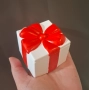 Малка коледна кутиика Подарък, снимка 2