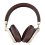 слушалки безжични с опция кабел кафеви, снимка 4