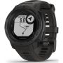 НОВ Смарт часовник Garmin Instinct, 45 mm, Silicone strap, Black, - 24 месеца гаранция, снимка 2