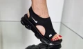 Nike Дамски Черни Сандали Найк Код P597, снимка 9