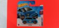 💕🧸Hot Wheels 24 Fiat 500 е COMPACT KINGS син, снимка 1