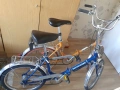 Немски сгъваеми ретро велосипеди 20цола,добре запазени и подържани., снимка 1