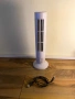 Спешно! Бял стоящ вентилатор – Чист и надежден, снимка 1