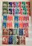 302а. България 1945 /46 ~ Пощенски марки в малък албум ( 60 бр.), **
