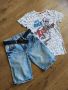 Къси дънки и тениски на ZARA и H&M, снимка 4