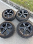 Летни гуми +алуминиеви джанти 5 112 16, снимка 1