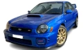 Subaru Impreza GD WRX STi 00-07: Рамка за часовник на таблото, снимка 5