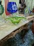 Уникална изключително красива антикварна колекционерска белгийска кристална купа Val Saint Lambert , снимка 1 - Антикварни и старинни предмети - 45278486