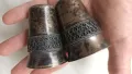 Стари посребрени чашки,филигран,Юммет,мелхиор,СССР, за ликьор, снимка 7