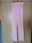 Дамски розов машинно плетен панталон с висока талия,подгъващ се колан.Размер М–L.10 лв., снимка 4
