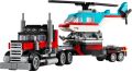 Конструктор LEGO®Creator 31146 - Камион с с платформа и хеликоптер 3 in 1 / 270 части, снимка 3
