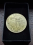 Юбилейна Биткойн монета Bitcoin сувенирна позлатена колекционерска монета , снимка 2