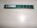 193.Ram DDR2 800 MHz,PC2-6400,2Gb,Kingston, снимка 1 - RAM памет - 45862758