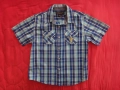 Нова детска карирана риза за момче U.S. POLO ASSN. размер 7г, 116-122см, снимка 1