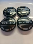 Капачки за джанти Волво черни декоративни тапи за джанти 52/55, снимка 3