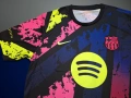 Флуоресцентна футболна тениска на Барселона # Ламин Ямал#10!, снимка 4