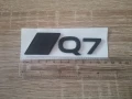 черен гланц емблема Audi Q7 нов стил, снимка 2