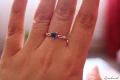 Нежен и елегантен сребърен пръстен - модел R093, снимка 8