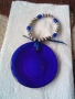 Турски амулет синьо стъклено око 14198, снимка 3