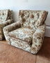 Елегантен винтидж комплект - 4-местен диван + 2 фотьойла, снимка 4