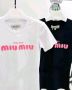 Дамски Памучни Тениски MIU MIU, снимка 3