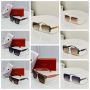 Слънчеви очила с UV400 защита с калъф и кутия Balmain 🕶 Chanel Код D279 - Различни цветове, снимка 1