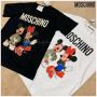 Дамски Памучни Тениски MOSCHINO , снимка 1