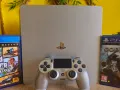 PlayStation 4 Slim Silver 1TB PS4 ПС4+2 джойстика+2 Игри+Гаранция, снимка 4