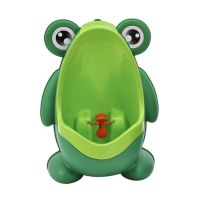 Писоар за деца под формат на жабка/ Цвет: Зелен, Червен, снимка 3 - За банята - 45466079