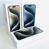 НОВ! iPhone 15 Pro 256GB White / Black Titanium ГАРАНЦИЯ!, снимка 1 - Apple iPhone - 45647944