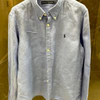 Риза Ralph Lauren, 100% лен, размер US 14 или L, снимка 12 - Ризи - 45389774