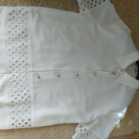 Бяла рокля туника риза , снимка 5 - Рокли - 45056370