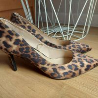 Дамски официални обувки с леопардов принт номер 40, снимка 3 - Дамски обувки на ток - 45491765