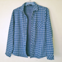 FGZX Flannel Fleece Treking Shirt / XS-S* / топла мъжка поларена карирана риза / състояние: ново, снимка 5 - Спортна екипировка - 44956594