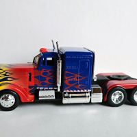 Метален камион Transformers T1 Optimus Prime 1:32, снимка 4 - Коли, камиони, мотори, писти - 44956202