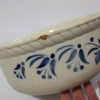 Старинна шведска керамична купа Gefle, снимка 2 - Антикварни и старинни предмети - 44960547