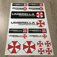 Umbrella Corporation 16бр. стикери различни размери Stickers , снимка 3 - Аксесоари и консумативи - 44988146
