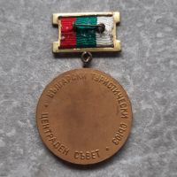 Медал Централен съвет на Български туристически съюз, снимка 2 - Колекции - 45449595