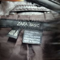 Сако от естествена кожа с косъм ZARA , снимка 2 - Сака - 45367834