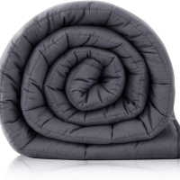 Одеяло с тежести 8 кг Bedsure 155х220см Юрган тежко Утежнено одеяло Антистрес, снимка 6 - Олекотени завивки и одеяла - 44992547