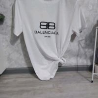 Дамски Памучни Тениски BALENCIAGA , снимка 2 - Тениски - 45544774