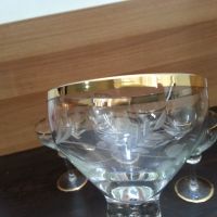 Ретро кристални чаши , снимка 3 - Антикварни и старинни предмети - 45906266
