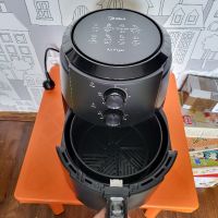 Фритюрник с горещ въздух Midea Air fryer ЕЪР ФРАЙЪР 3,5л , 1500W, снимка 10 - Фритюрници - 45777403