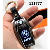 Запалка USB, ключодържател + лого BMW, Benz, Audi, снимка 1 - Други стоки за дома - 45141487